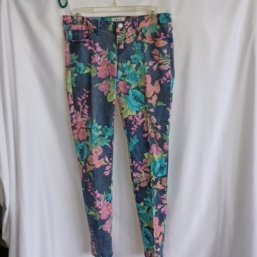 Floral Aéropostale Ashlet Ultra Skinny Jeans🌸🌼🌸, Sz 9/10